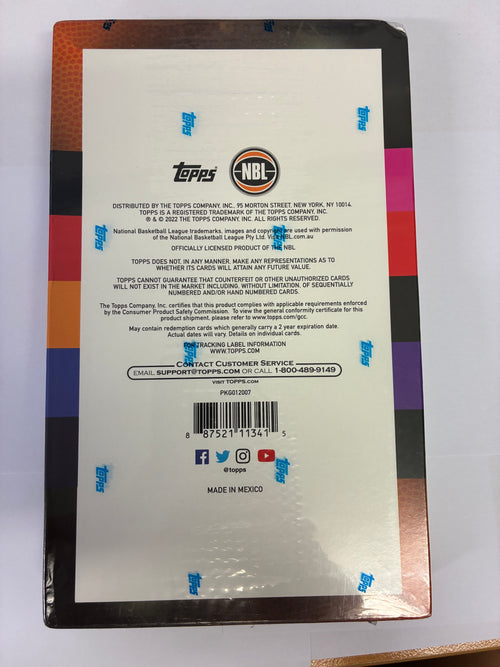2022-23 Topps NBL Basketball Trading Cards
