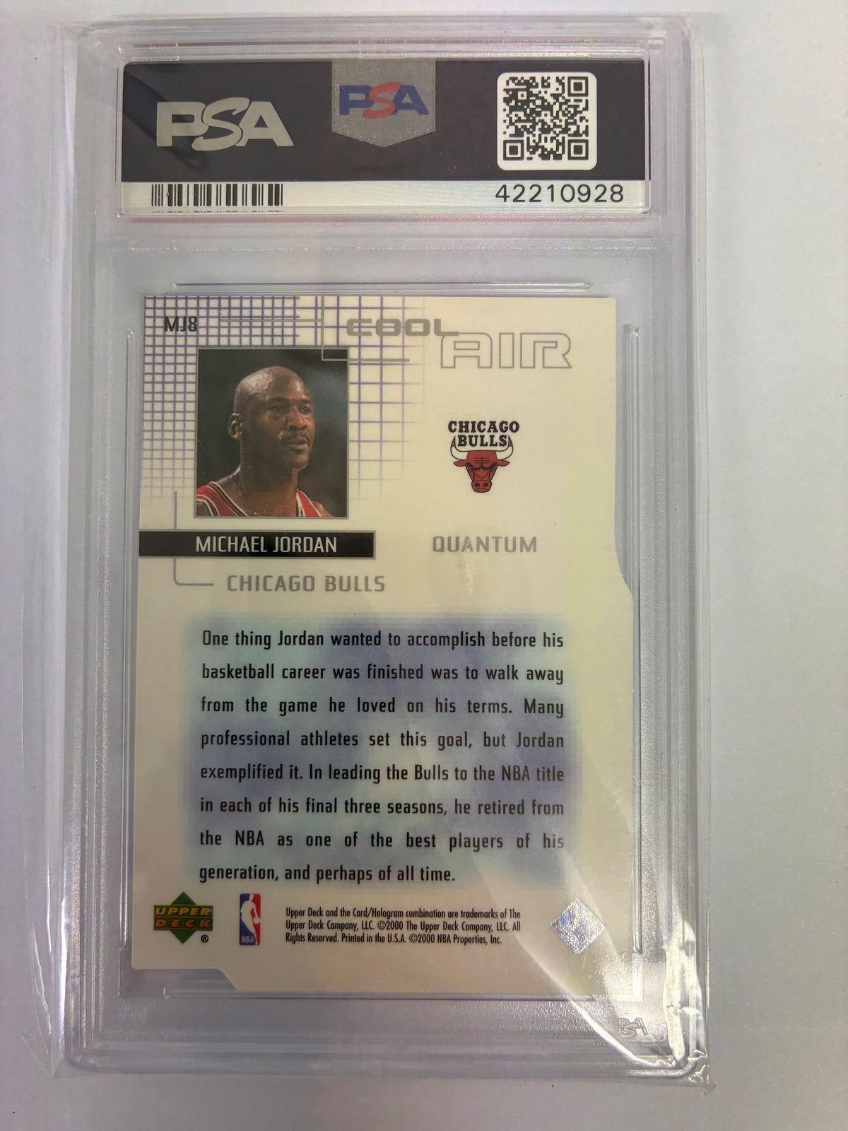 1999 U.D. COOL AIR #57 MINT