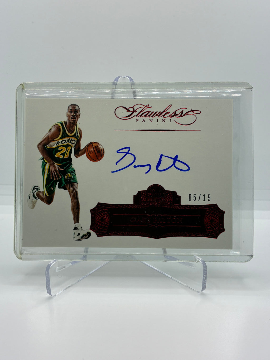 2015-16 Panini Flawless | Gary Payton | No. 5/15