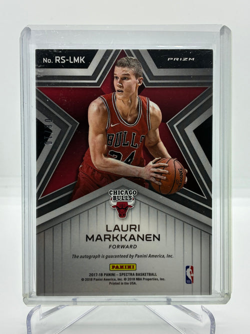 2017-18 Panini Rising Stars Lauri Markkanen