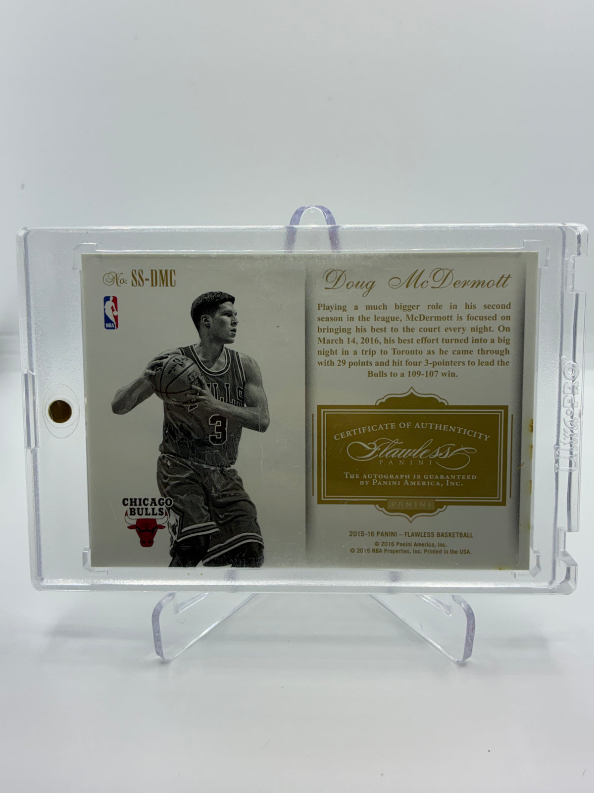 2015-16 Panini Flawless Doug McDermott No. 13/15